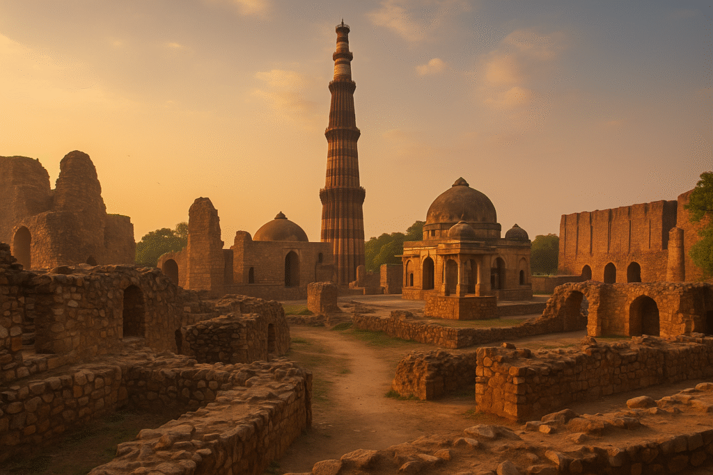 seven cities of delhi Seven cities of Delhi